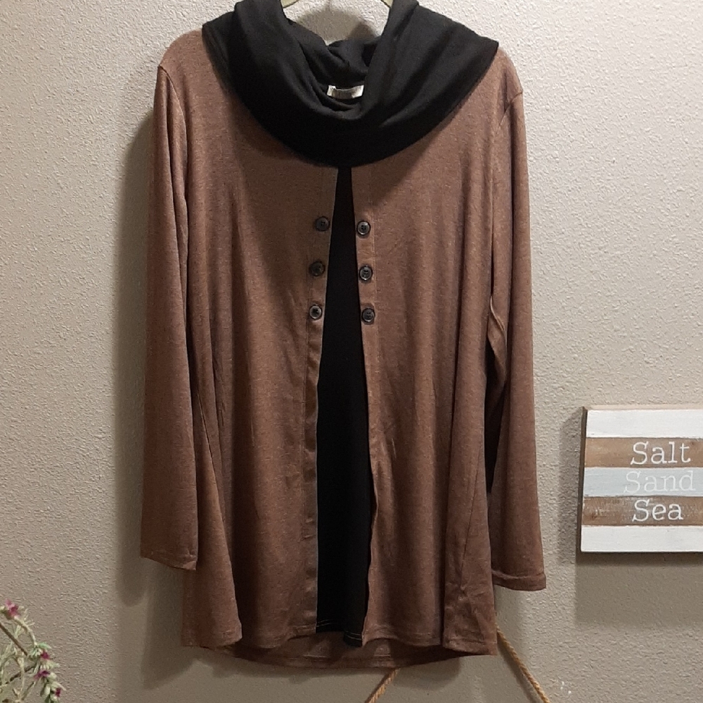 Bebonnie Womans Tunic Top Size XL